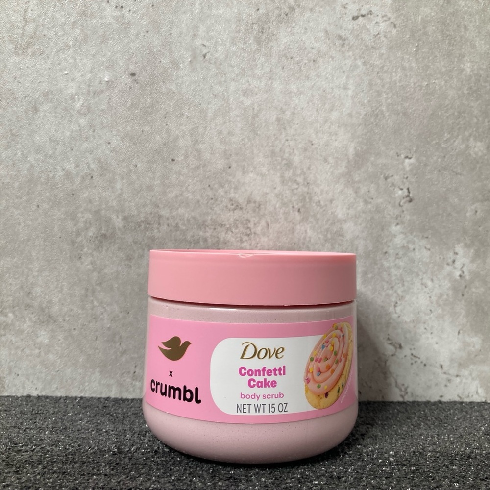 Dove x Crumbl Limited Edition Confetti Cake Body Scrub